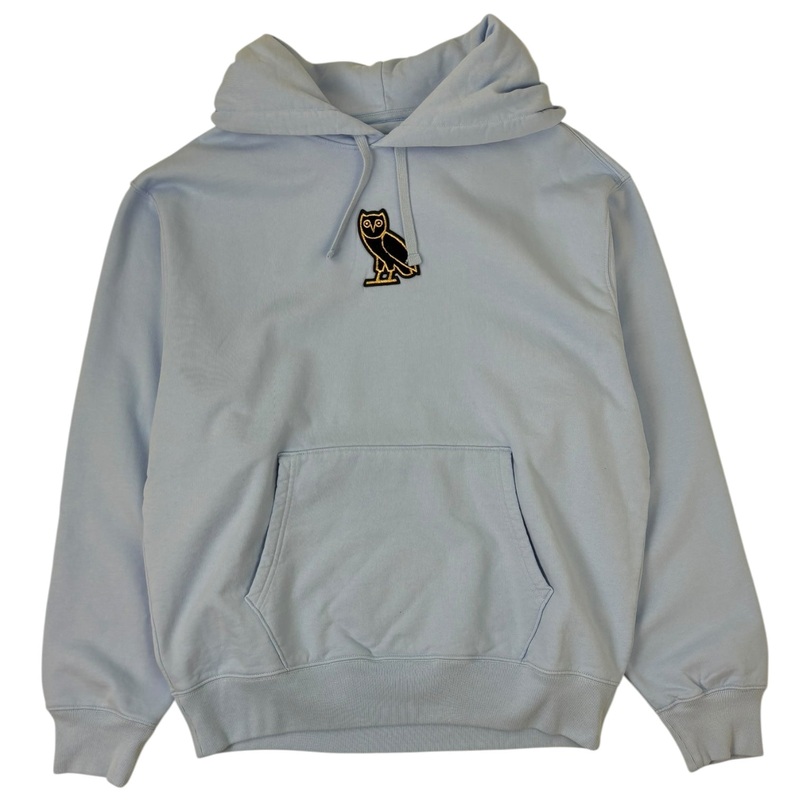 OVO Mini OG Hoodie Light Blue|L
