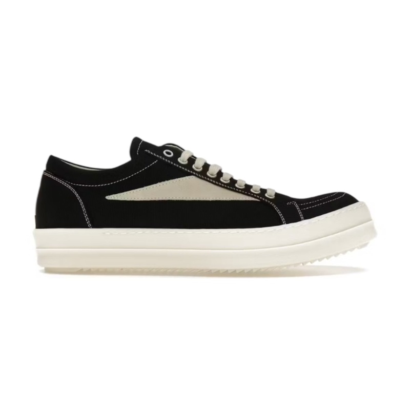 Rick Owens DRKSHDW Vintage Sneaks Black/Milk (Used)