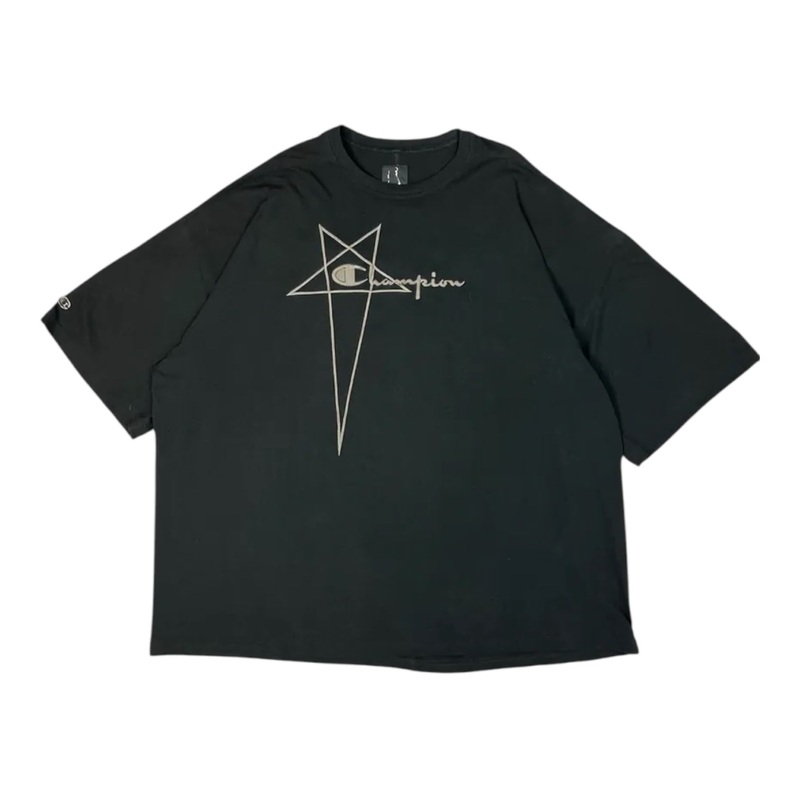 Rick Owens X Champion Tee Black