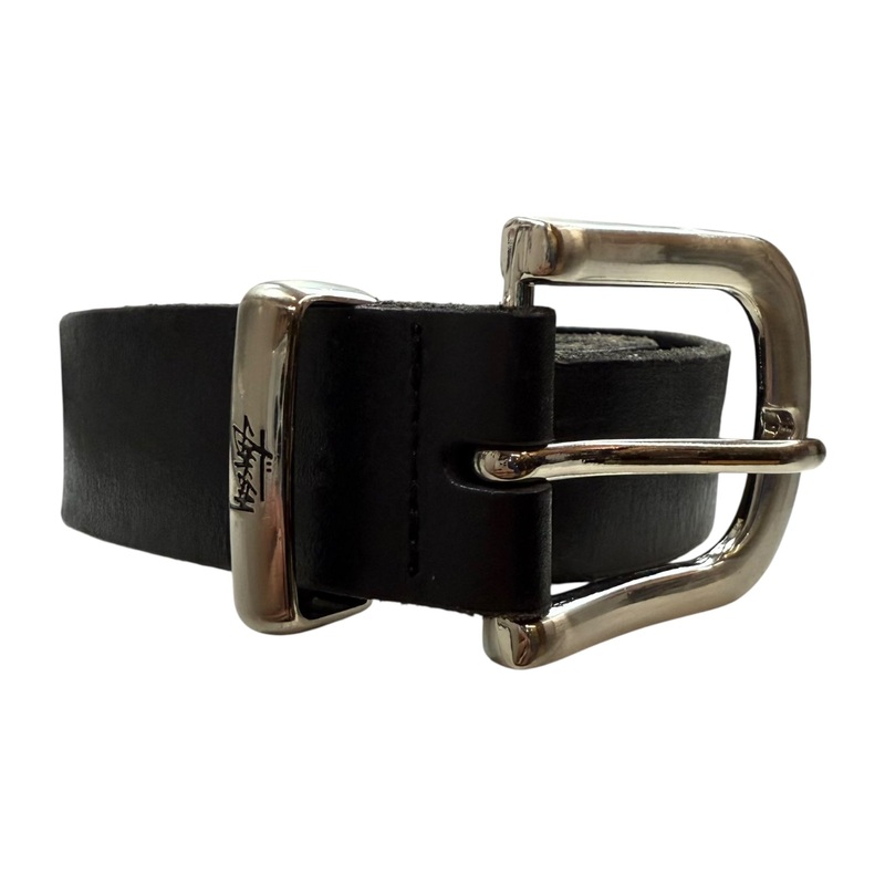 Stussy S Tip Leather Belt|S/M