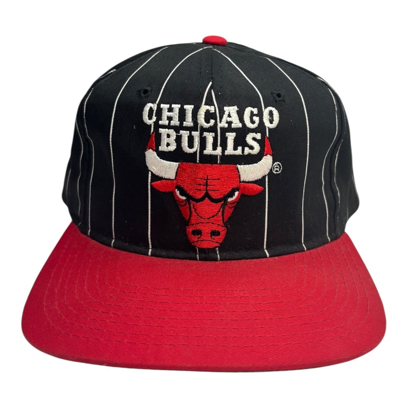 Vintage Chicago Bulls Pinstripe Starter Snapback Hat