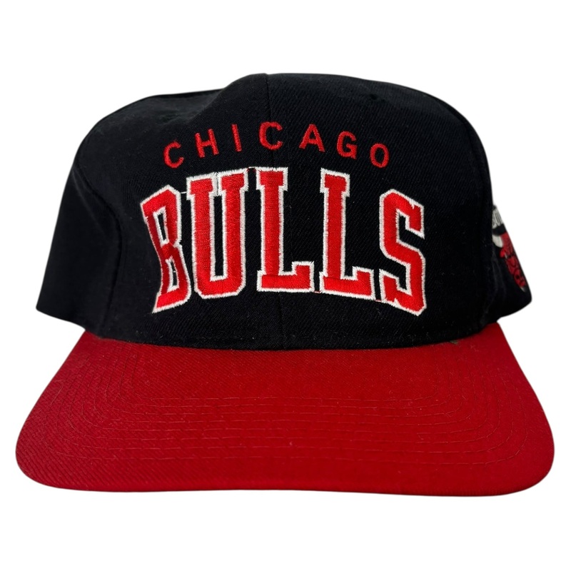 Vintage Chicago Bulls Starter SnapBack Hat Black