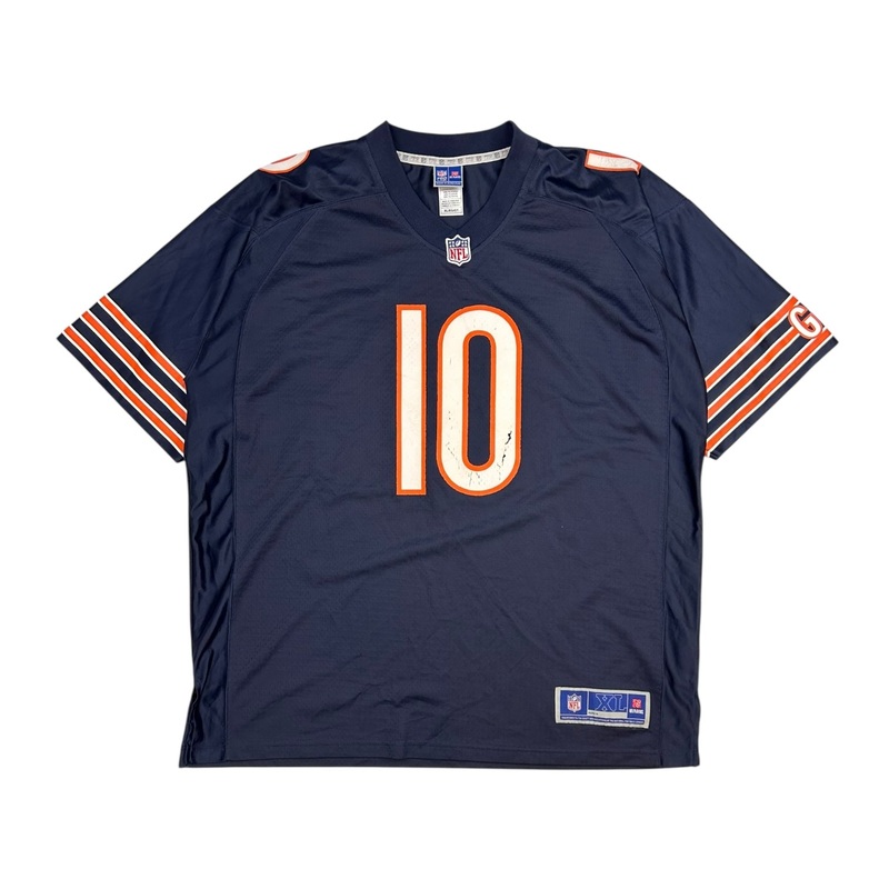 Vintage Pro Line Chicago Bears Mitch Trubisky Home Jersey Navy/Orange