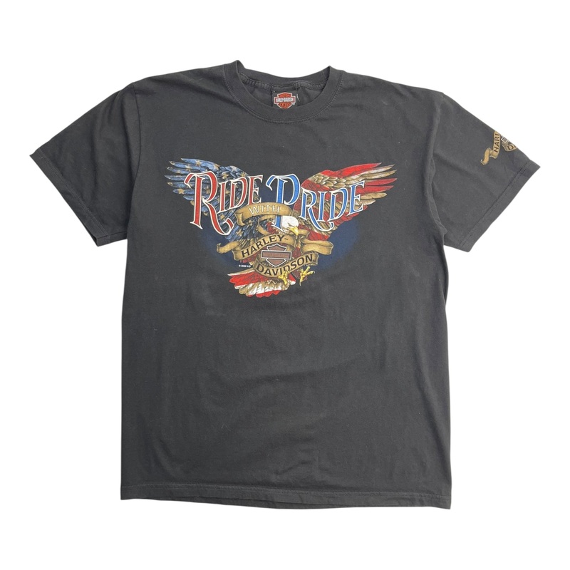 2008 Harley Davidson Ride With Pride Gaylord Michigan T-Shirt