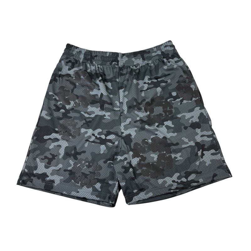 Denim Tears Camo Cotton Wreath Mesh Shorts Black Camo