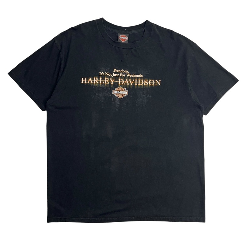 Harley Davidson Washington Twilight Font T-Shirt