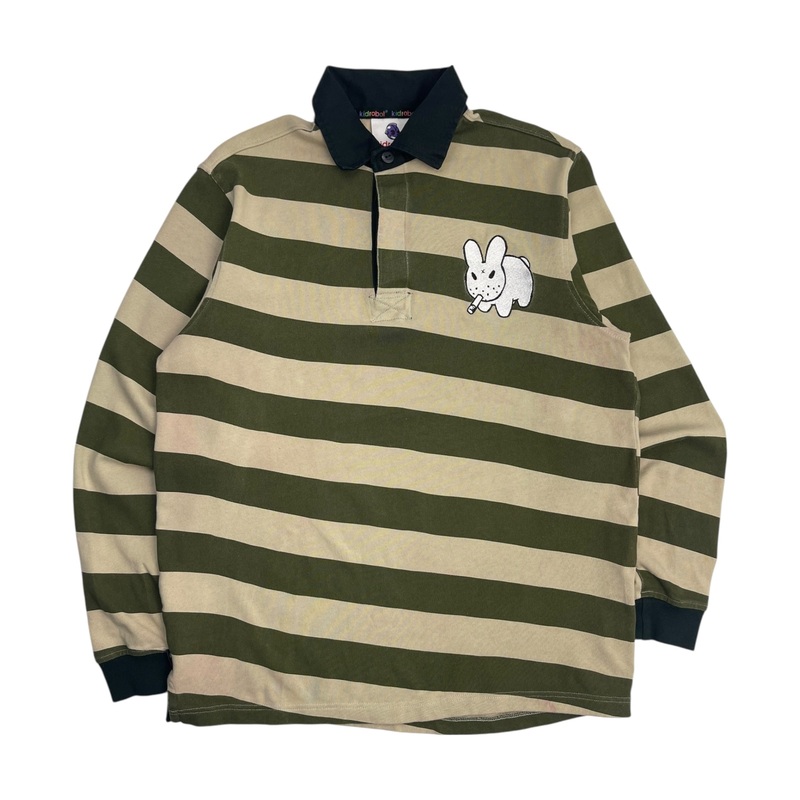 Kidrobot Rugby Striped Polo Longsleeve