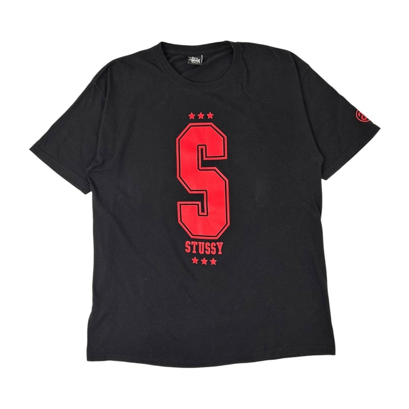 Stussy Las Vegas T-Shirt Black/Red