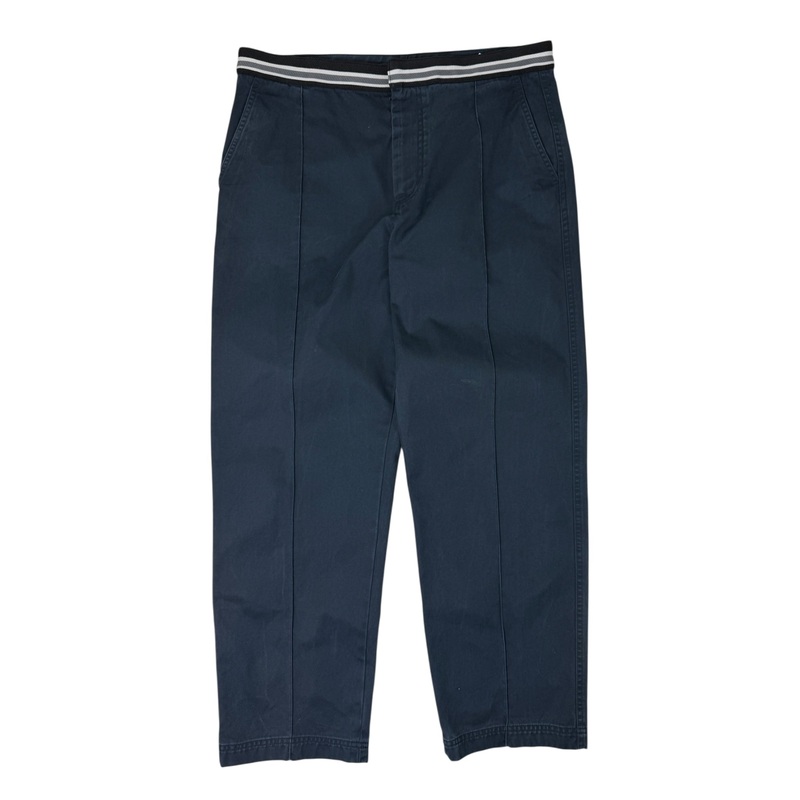 Valentino Pleated Chino Pant Navy