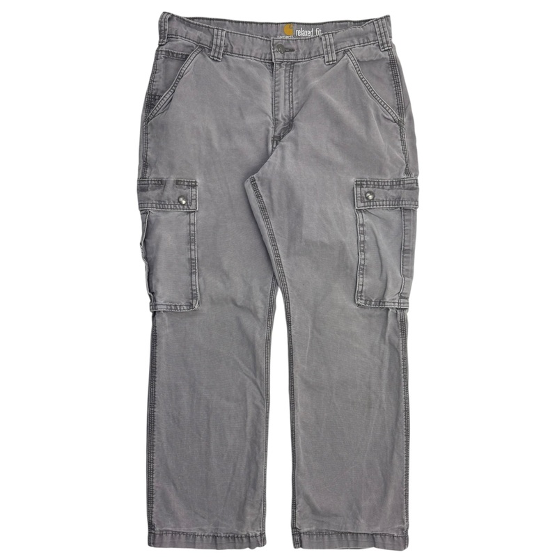 Vintage Carhartt Cargo Bottoms Light Grey