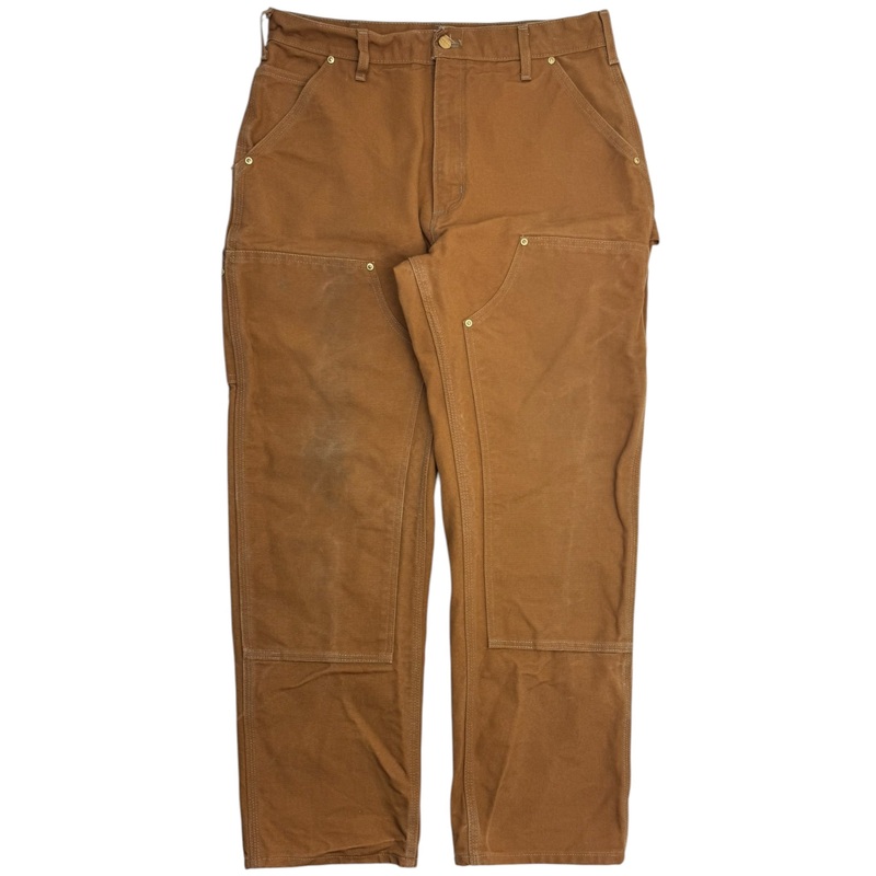 Vintage Carhartt Double Knee Bottoms Dark Tan