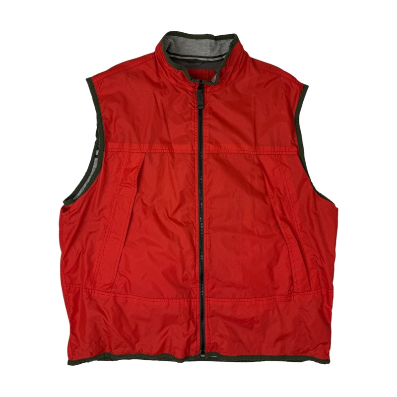 Vintage Gap Nylon Vest Orange|XL
