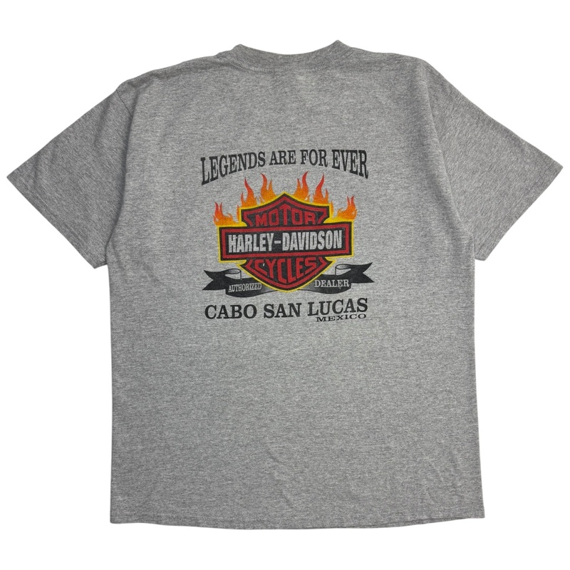 Vintage Harley Davidson Cabo San Lucas Mexico T-Shirt
