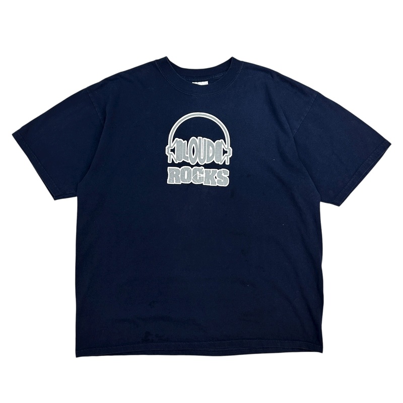 Vintage Loud Records Concert Tee Navy