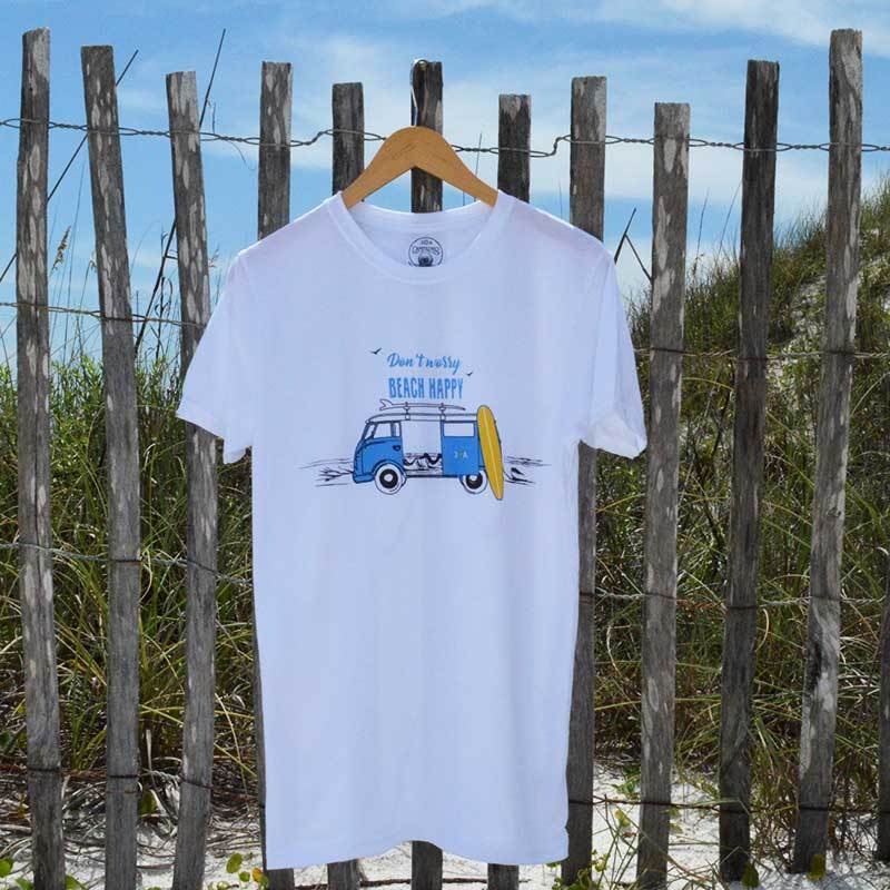 30A Don’t Worry, Beach Happy Unisex Tee
