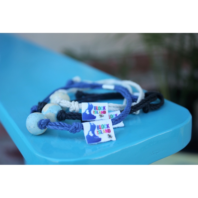 Block Island, Rhode Island Earth Band (Black)