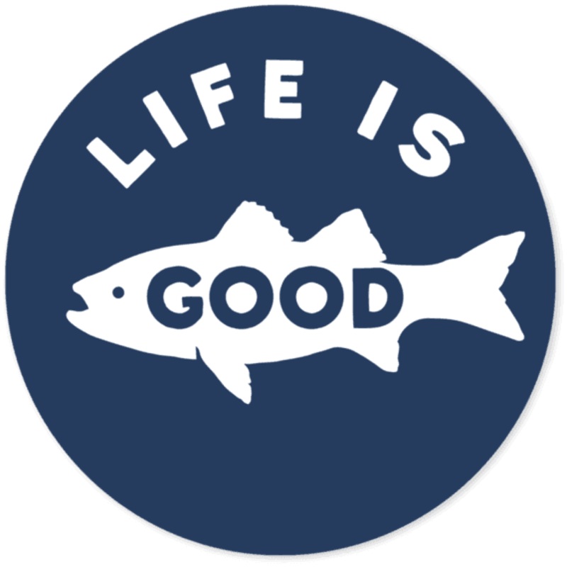 Fish 4 Round Sticker