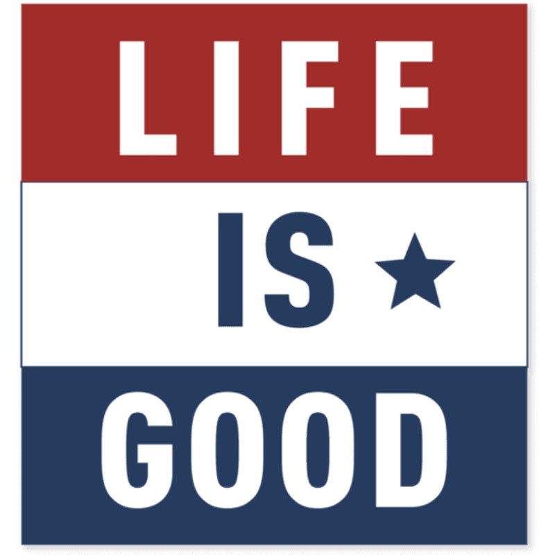 Flag Square Sticker