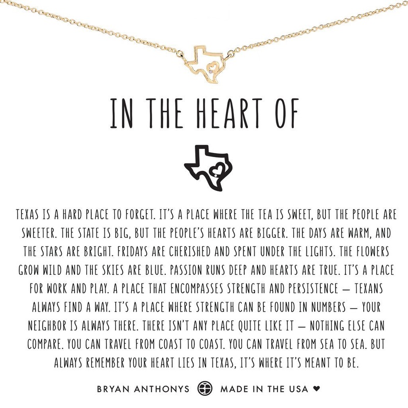 In the Heart of Texas Necklace