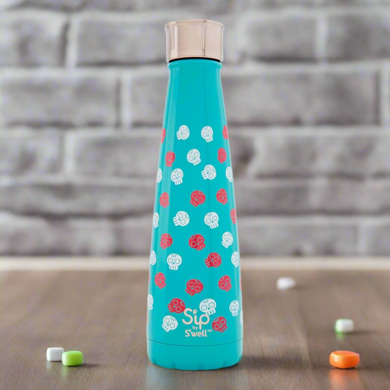Sugar Skulls Stainless Steel Water Bottle