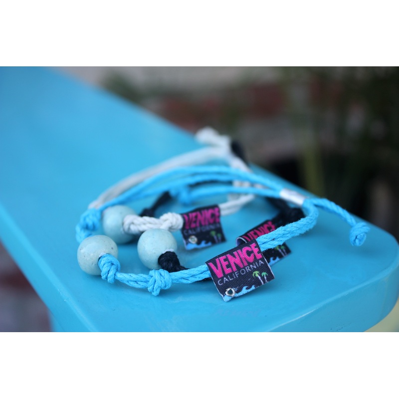 Venice Beach, California Earth Band (Teal)