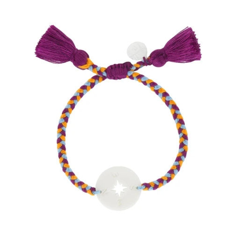 Compass Bracelet|Morocco|Button|Tassel