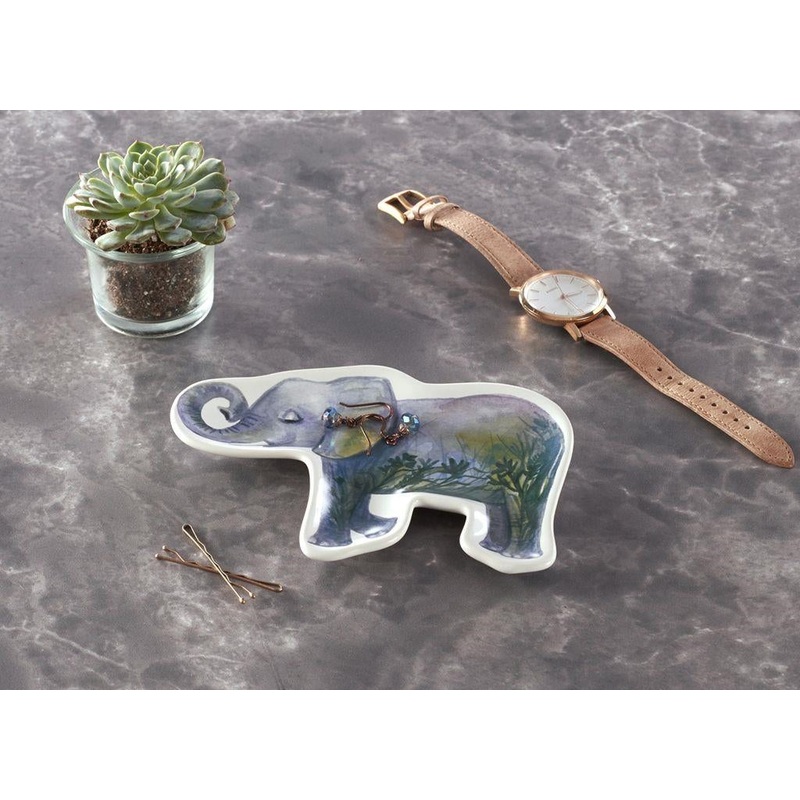Earth Element Elephant Trinket Dish