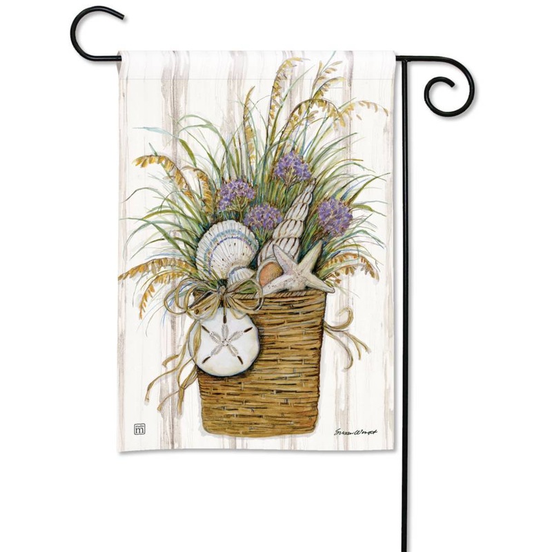 Gifts From The Sea Garden Flag