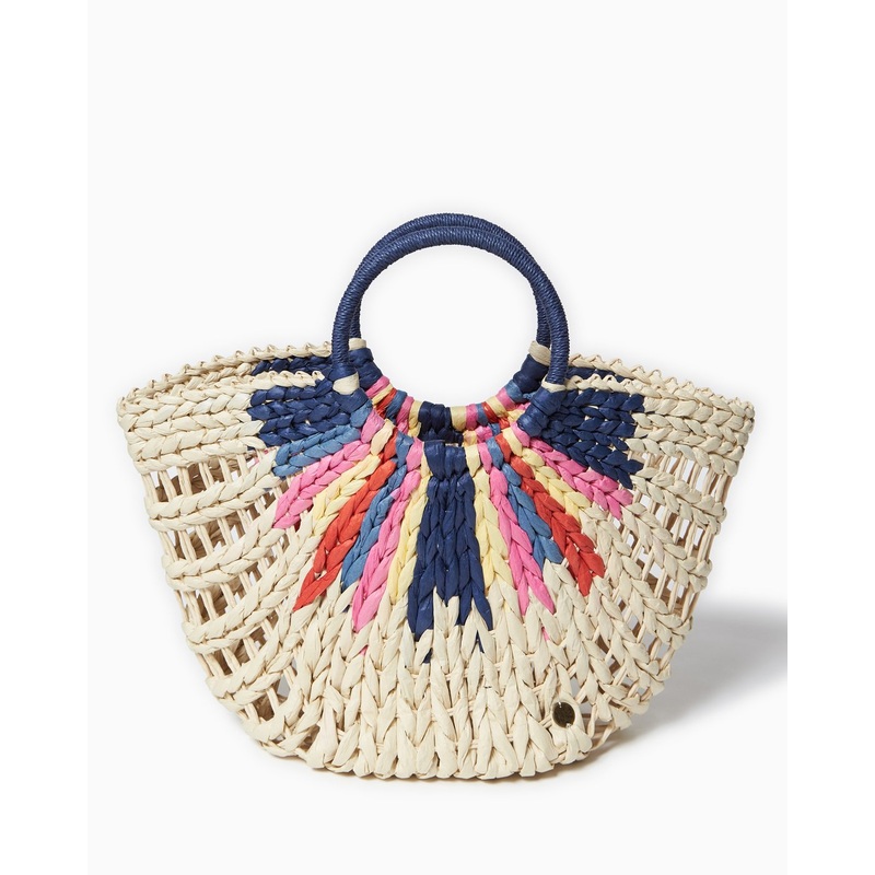 High Summer Straw Tote