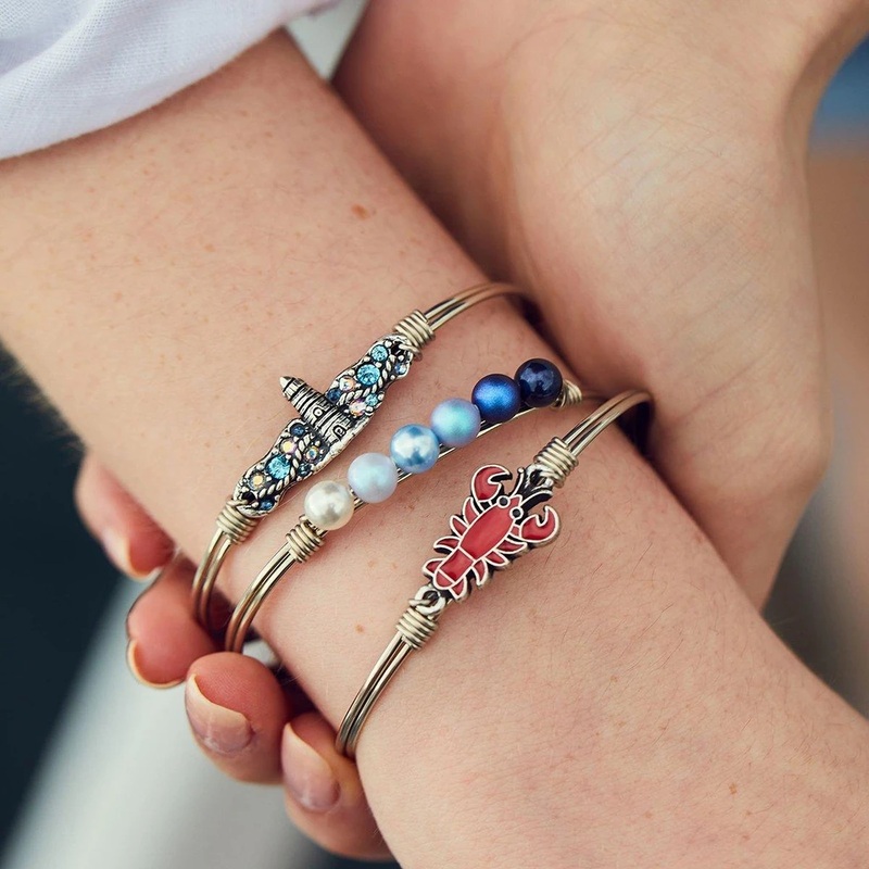 Lighthouse Medley Bangle Bracelet