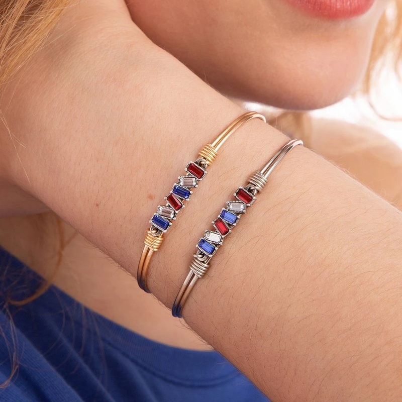 Mini Hudson Americana Ombre Bangle Bracelet