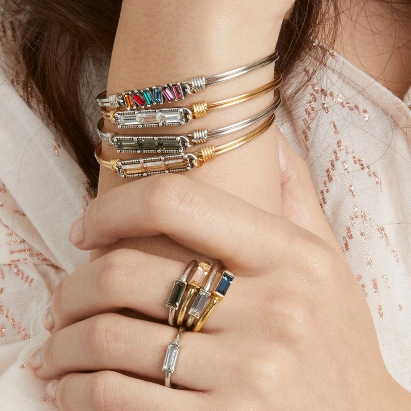 Mini Hudson Ombre Bangle Bracelet