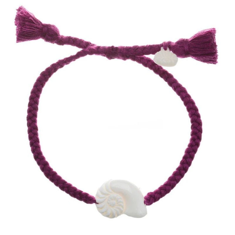Nautilus Bracelet|Purple|Tassel
