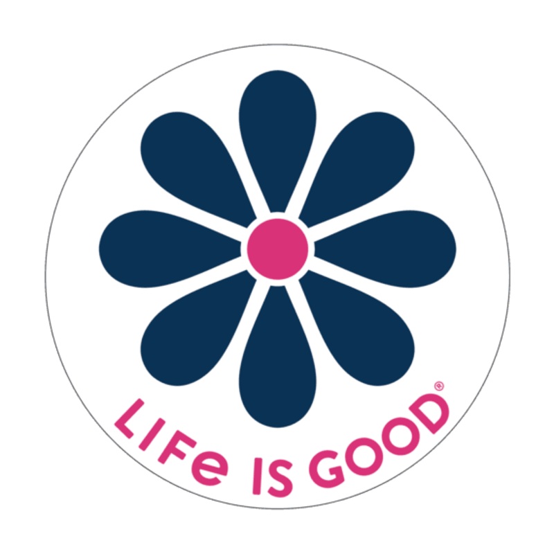 Simple Daisy 4 Circle Sticker
