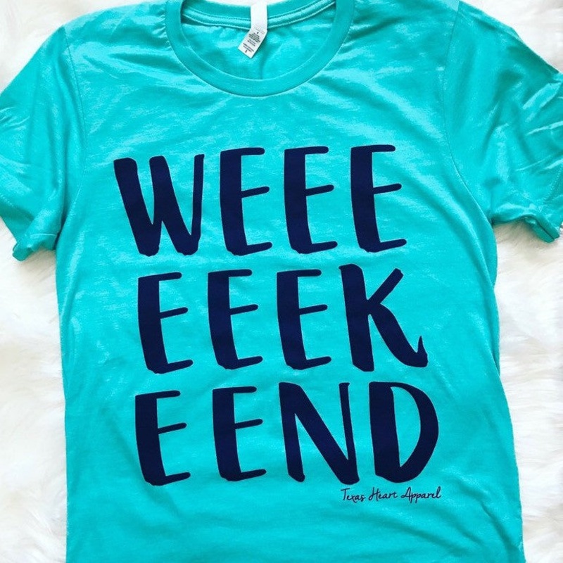 Weekend Tee|Small|Medium|Large