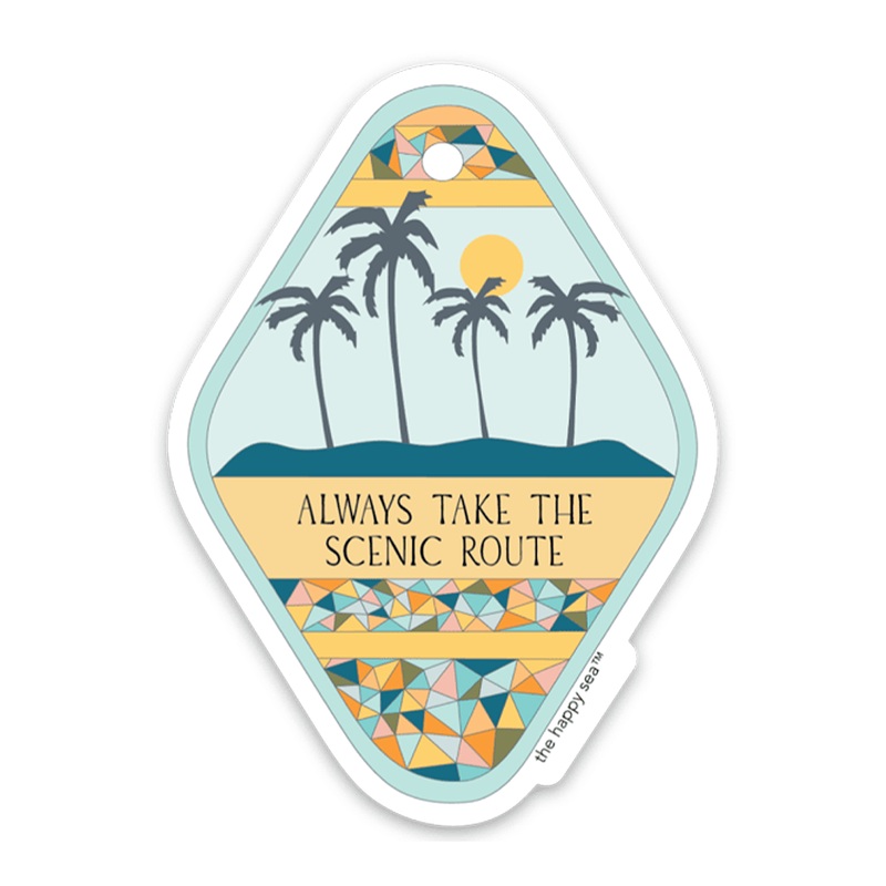 3 Scenic Route Vinyl Sticker