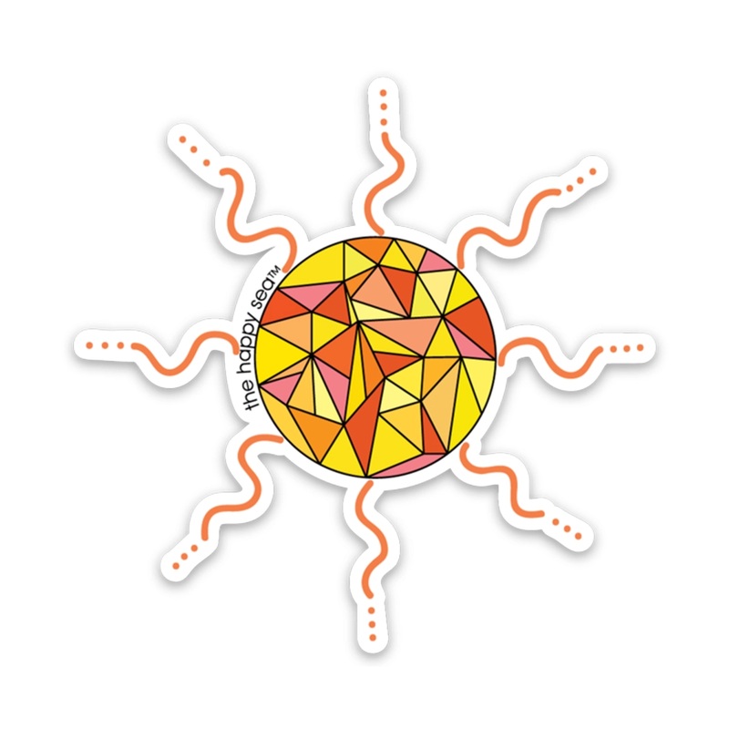 3 Sunshine Vinyl Sticker