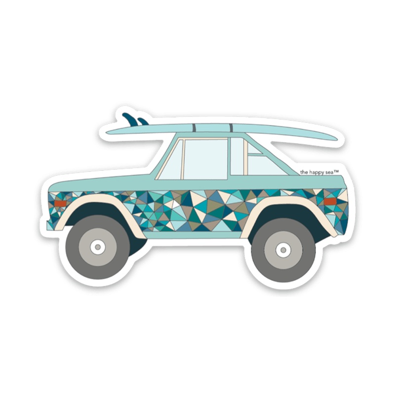 4 Bronco Vinyl Sticker