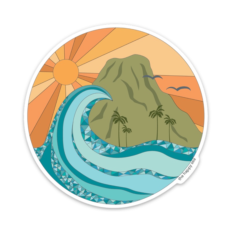 4 Enjoy The Now Vinyl Sticker