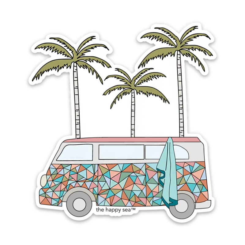 4 Isle Of Palms Vinyl Sticker