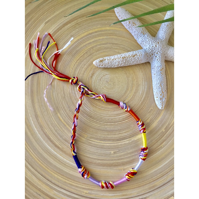 Color Knot Friendship Anklet/Bracelet