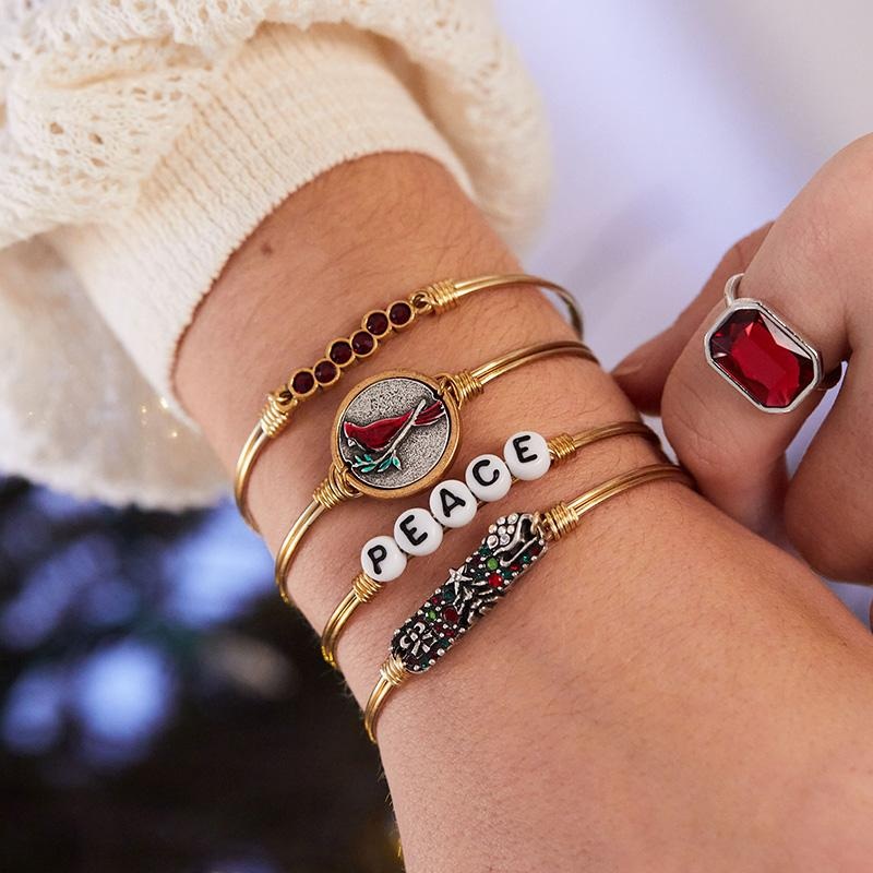Holiday Medley Bangle Bracelet