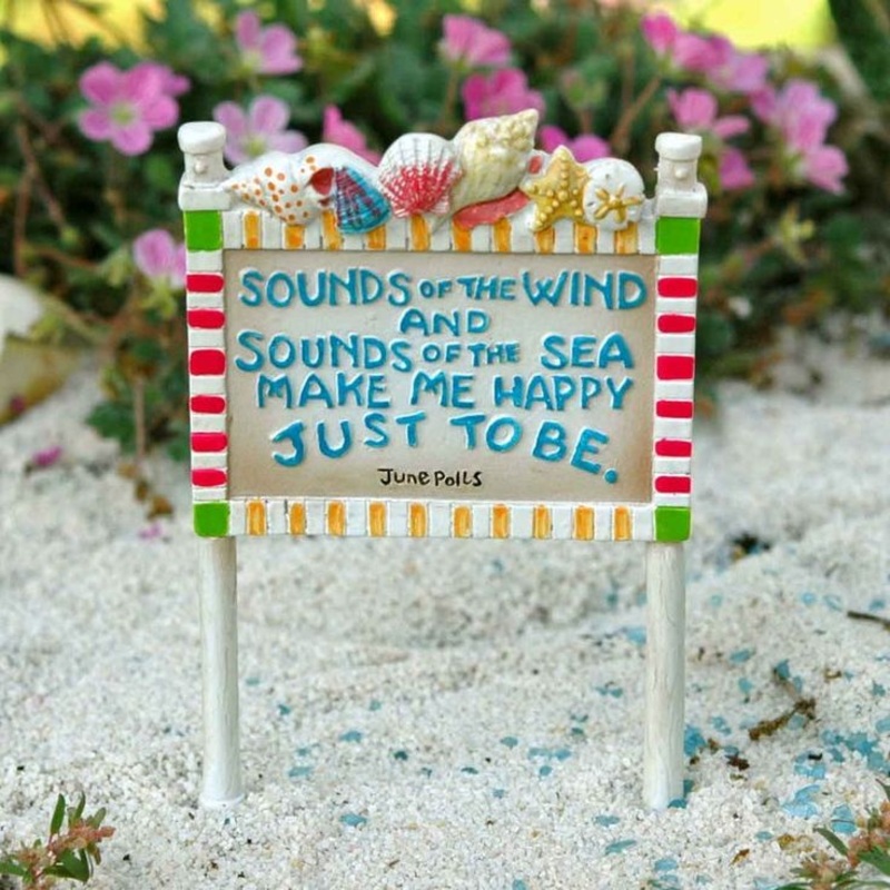 Sounds of the Wind Beach Sign