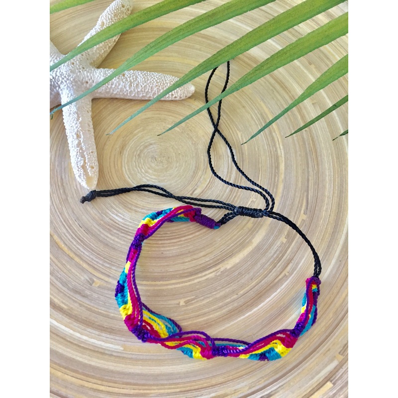 String Anklet (Purple/Blue/Yellow/Pink)