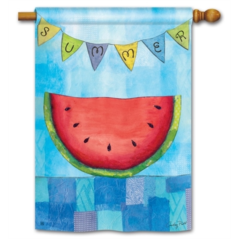 Summer Slice Garden Flag