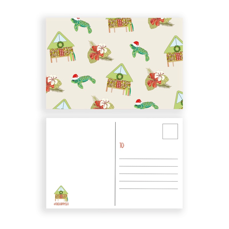 Tropical Holiday Postcard