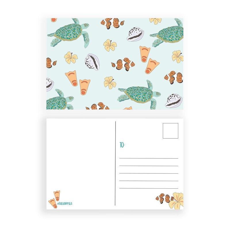 Under The Sea Postcard