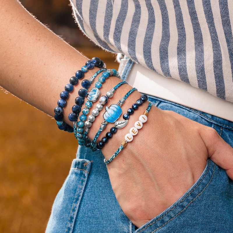 Denim Daze Sodalite Stretch Bracelet