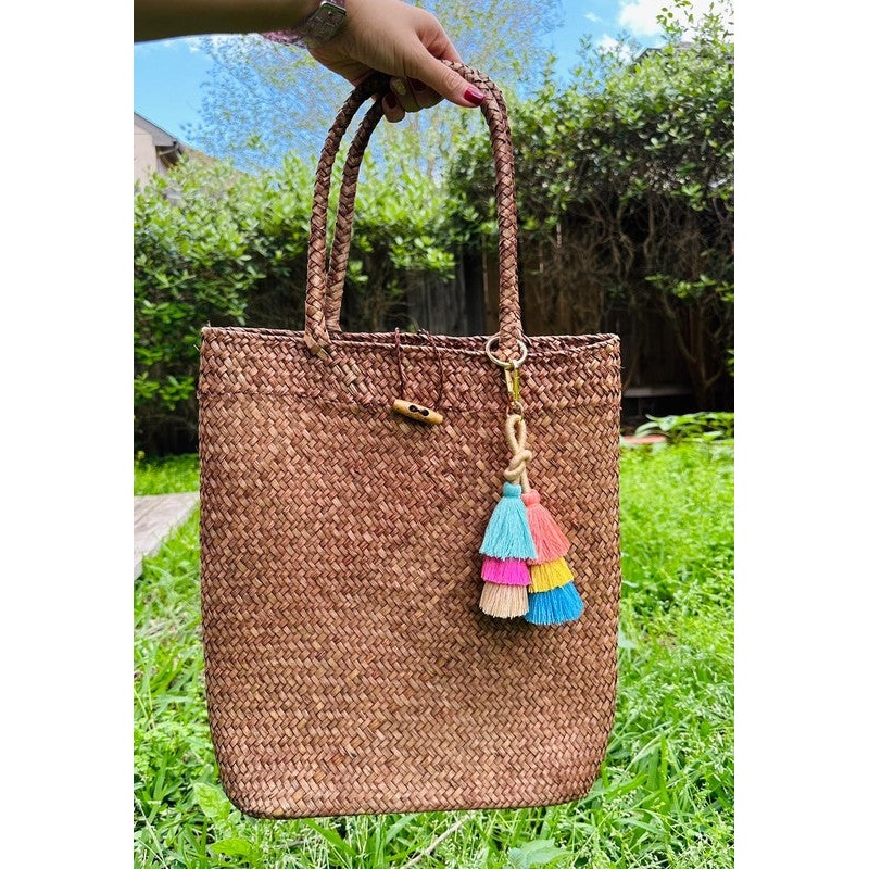 Spring Shopping Bag|Khaki|OS