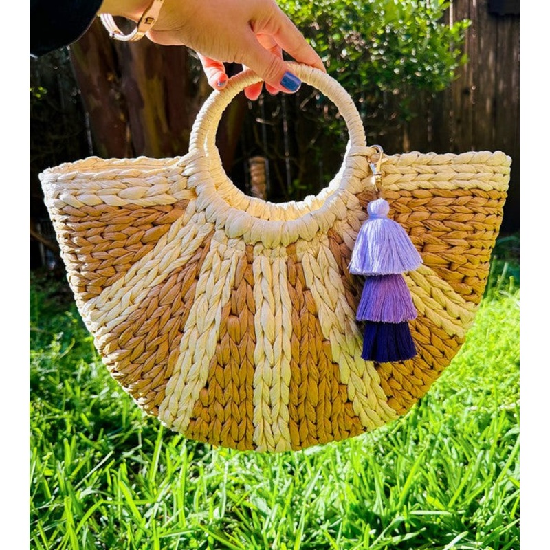 Spring Sunset Beach Bag|Camel|OS